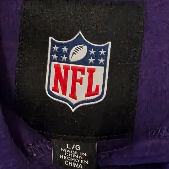 NFL Baltimore Ravens Purple and Black Sweater - Picture 4 of 4
